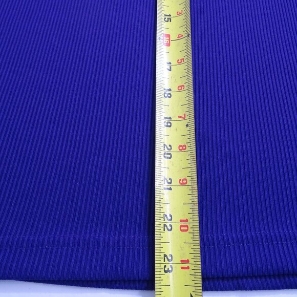 Allison Daley Ribbed Sleeveless Tank Top Career Shell Purple Womens Size L - Picture 8 of 9